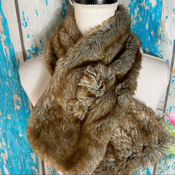 Anthropologie Accessories - Anthropologie Faux Fur Stole